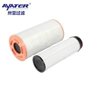 卅过浆亚纸滤芯螺滤杆空压机滤芯6.4212.0空气滤芯200200X95X2X95