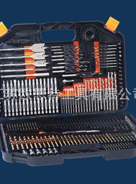 246件套头组套装批头麻钻花钻水泥孔开配件72849多功能电动合工具