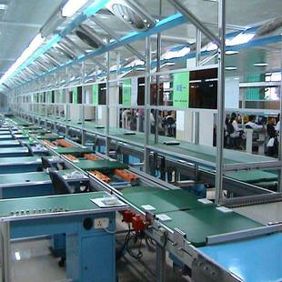 水线传送带装 工装 板线电子链电器全自动生产线配线工板倍速条流装