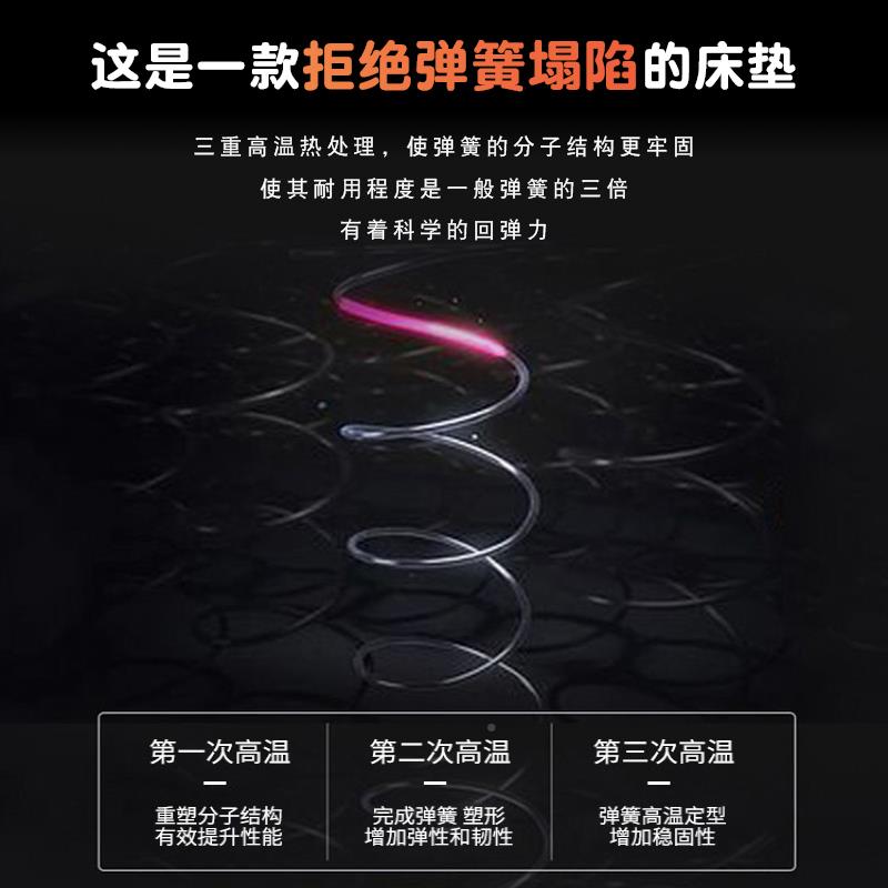 A9床垫软垫席梦思家DJJ用床2垫租房1m.L5米硬床垫1.8乳胶酒店0cm