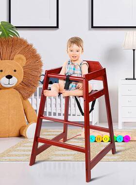 功童餐椅实木宝宝椅儿多能婴用幼儿吃饭桌椅家酒店82474椅小孩吃