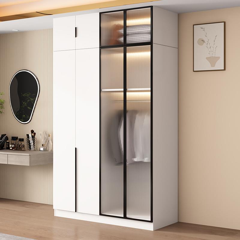 实户木衣柜家KLJ用卧对出室租房用简约现代开门衣橱儿童简易小型