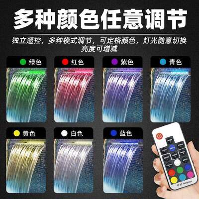 新品不锈钢瀑YNI出口鱼池鸭配件假山水帘庭布院嘴水景造景墙流水