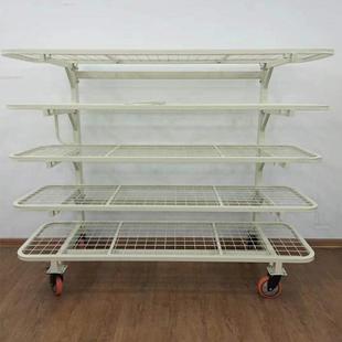 松布裁架床作松布动车松布框服装制衣厂裁片移包工推车成品EAM展