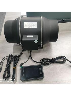 强劲风力工业抽机黑增色斜流压管风道61077风机室内高轻声速换气