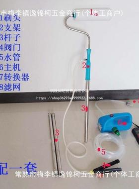 动电油漆印20148花滚筒刷胶墙工9寸花纹乳漆涂料自吸滚具涂机细毛