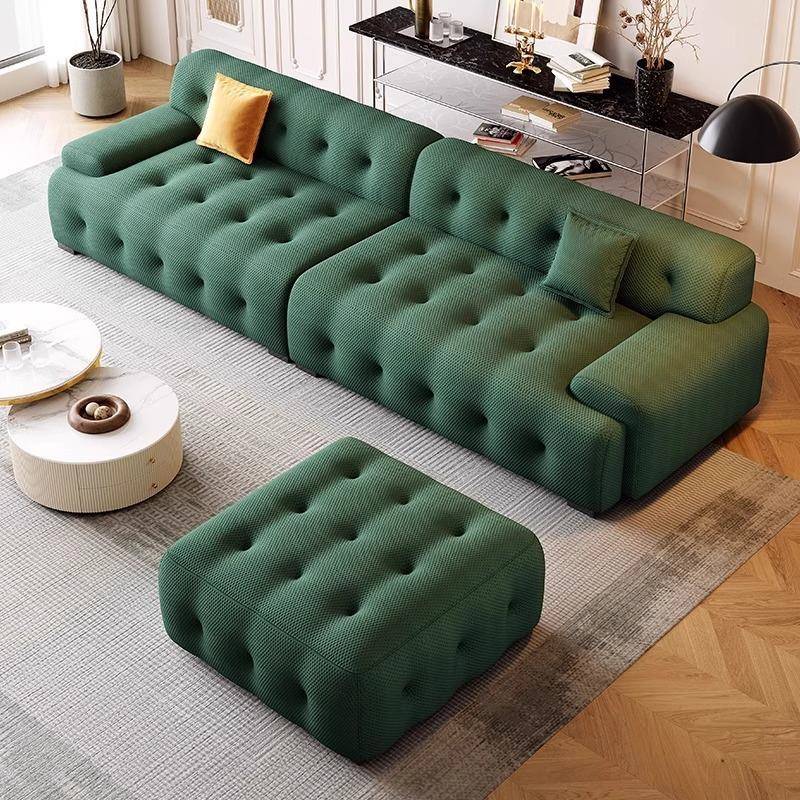 空间2新款奇布堡沙发现代简约意式极简罗艺发客厅小户型2NKQ05写