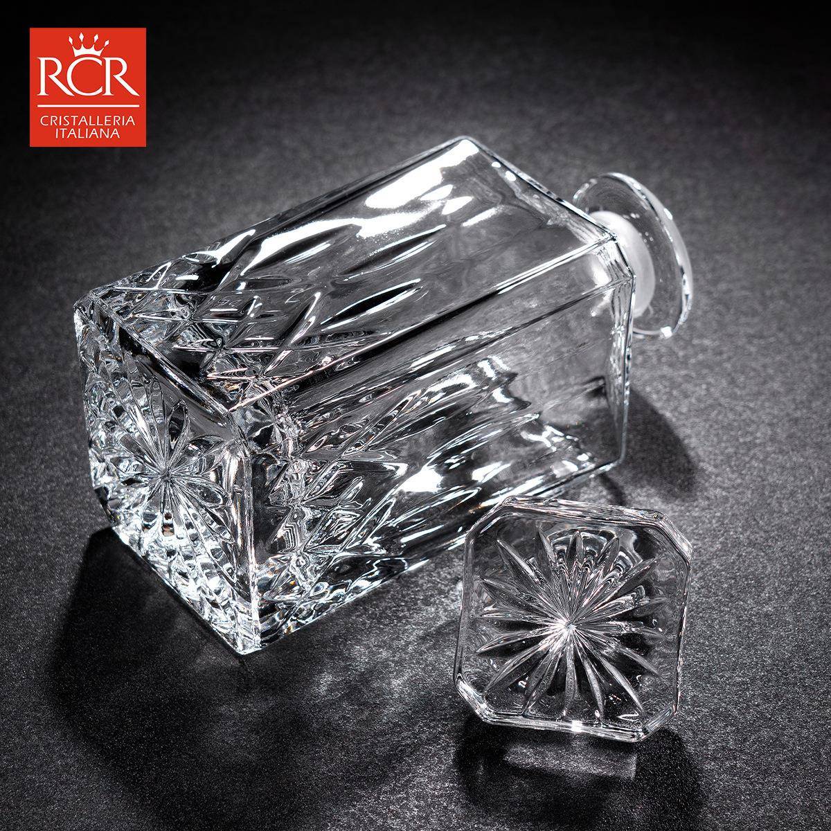 RCR威士大忌酒RCR威士意利进口水晶酒分樽威士忌酒器威士樽忌酒瓶