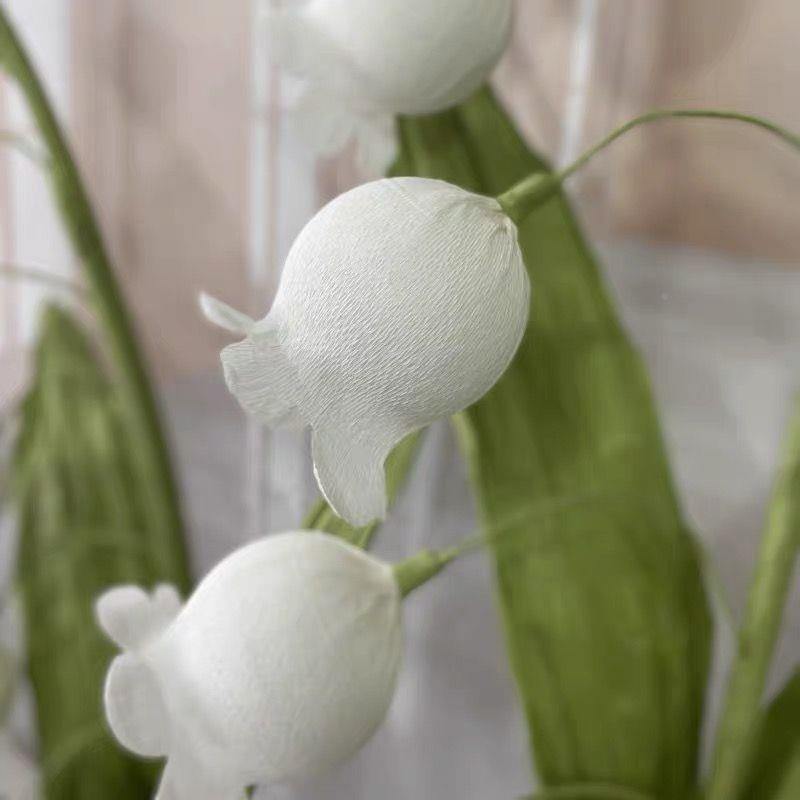 仿真兰装饰摆件风铃庭卧院简面约居家悬挂桌招财网RBQ红室花吧台