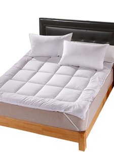 罗瑞欧五星级酒店床垫加厚防滑保护垫折叠床褥1.8m1.5m1.0米床品