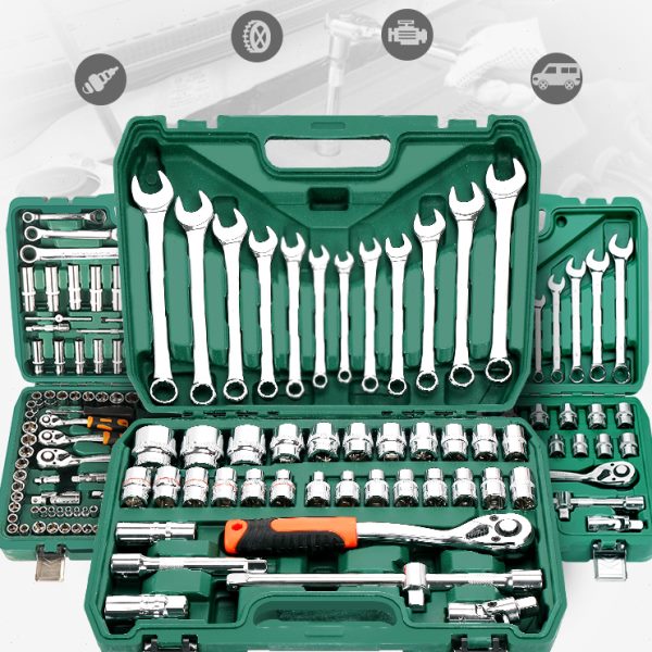 绿林37件套筒扳手工具套装大全汽修工具专用大全汽车维修修理汽保