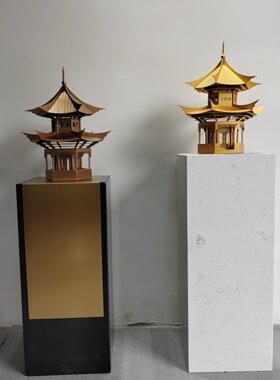 户外庭院别墅花园装饰品摆件彷真婚庆道具灯塔景观雕塑中式小品