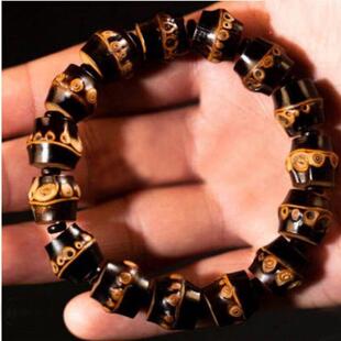 紫竹根手串精品老挂件念珠佛珠文玩实心竹手把件天然紫竹鞭藤黑竹