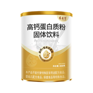 香丹清高钙蛋白质粉400g罐中老年人乳清蛋白营养粉官方旗舰店正品