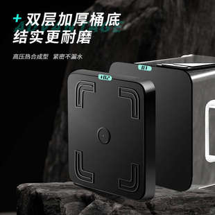 垂弦活鱼桶路亚透明鱼桶可折叠手提野钓鱼护装鱼桶户外鱼箱打水桶