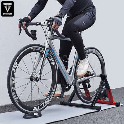 MTETEM自行车骑行台室内山地车公路车训练台家用健身磁阻滚筒快
