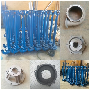 2寸3寸4寸立杆污叶轮杆泵配件泵盖3寸泵壳泵体泥浆泵支架抽粪泵轴
