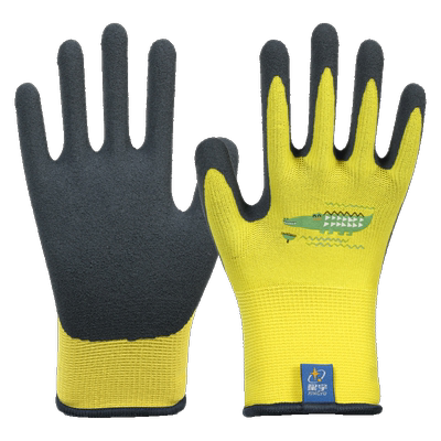 儿童户外出游防护手套橡胶爬山防滑攀岩骑行运动夏季透气赶海登山