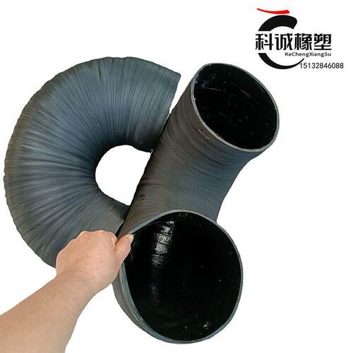 橡胶弯管钢丝骨架夹布橡胶异型弯管加工橡胶90度管橡胶弯头异型管