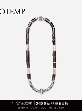 cotemp Rangée Gem Necklace 26SS新款镀金磁吸宝石项链