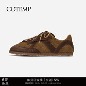 拼接运动休闲鞋 cotemp 25款 手工缝线软皮德训鞋 Kairos Chammy