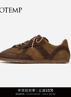 cotemp Kairos Chammy 25款手工缝线软皮德训鞋拼接运动休闲鞋