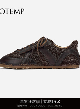 cotemp Kairos Chammy 25FW麂皮拼色德训鞋经典百搭平底休闲鞋