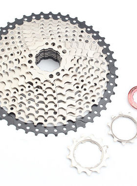 PROMEND山地自行车飞轮10速20速30速大齿11-46T爬坡卡飞骑行配件