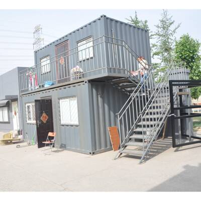 定做集装箱楼房公寓 集装箱房屋住人商铺 集装箱别墅宿舍