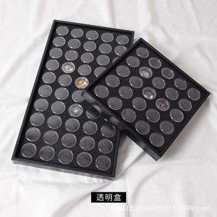 25格50格美甲饰品收纳盒美甲饰品盒金锆石金属铆钉小钻盒美甲钻盒