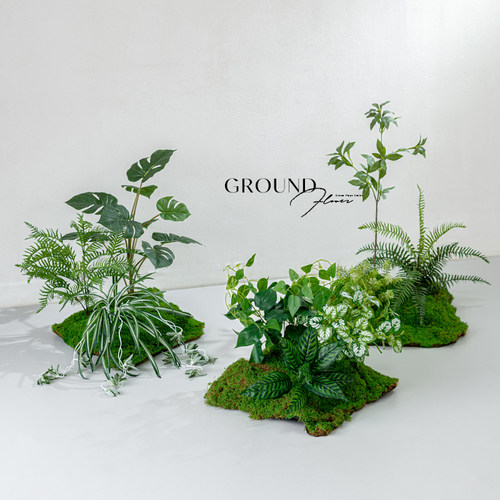 造型自然，花材错落有致