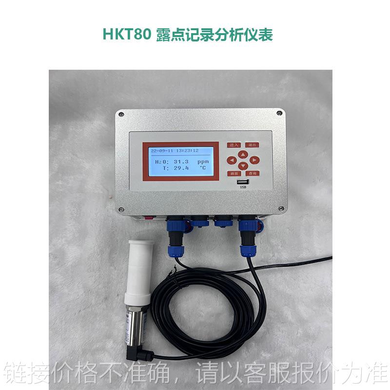 除湿机压缩空气露点仪 DM143露点变送器配套HKT-DP液晶显示记录仪