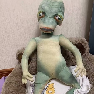 疯狂外星人玩偶抱枕搞怪公仔恶搞毛绒柔软娃娃创意沙雕超仿真礼物