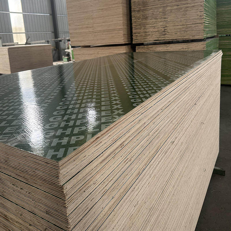 木塑建筑覆膜板建筑防水模板清水覆膜板工地建材胶合板建筑模板