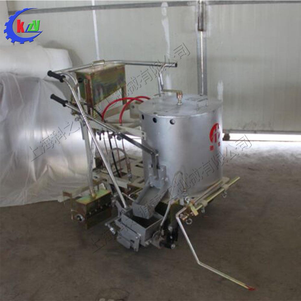 铝合金手推热熔划线机路面不锈钢画线机刮板式耐热橡胶涂料机