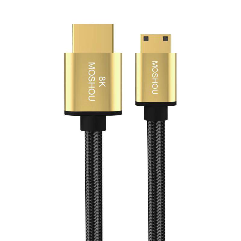 魔兽2.1版8K双头迷你mini hdmi转mini hdmi线相机高清线4K 60Hz,影音电器,HDMI线,淘宝优惠券,粉丝福利购,淘宝优惠卷