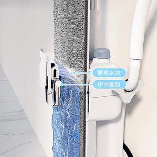 免手洗懒人平板拖布刮水器拖地大扫除神器 拖把家用一拖净2024新款