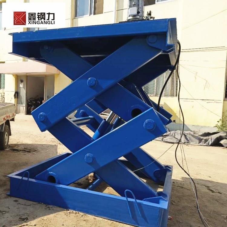 吨剪叉式升降机小型电动液压式升降机5吨装固定式卸货平台