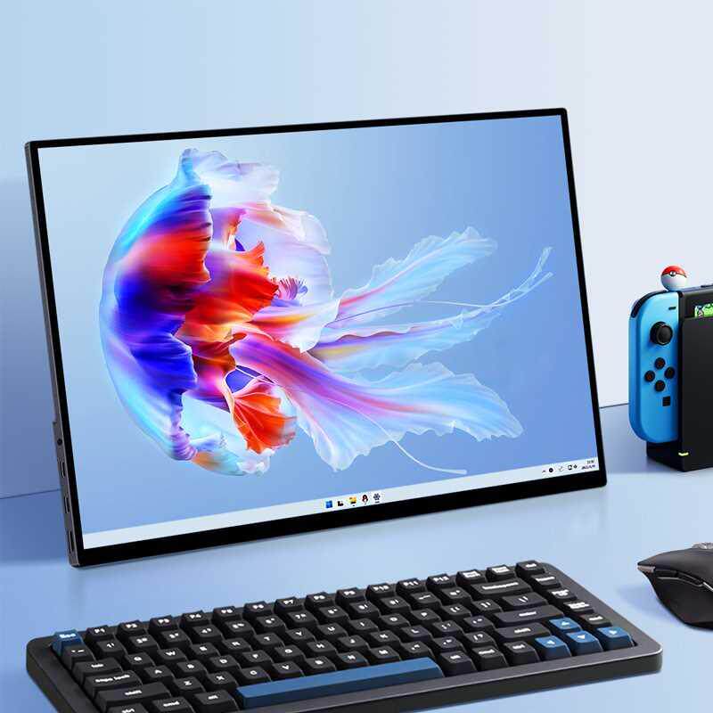 维辰思qled16:10便携显示器4k触摸屏144hz电脑2.5k笔记本显示屏幕