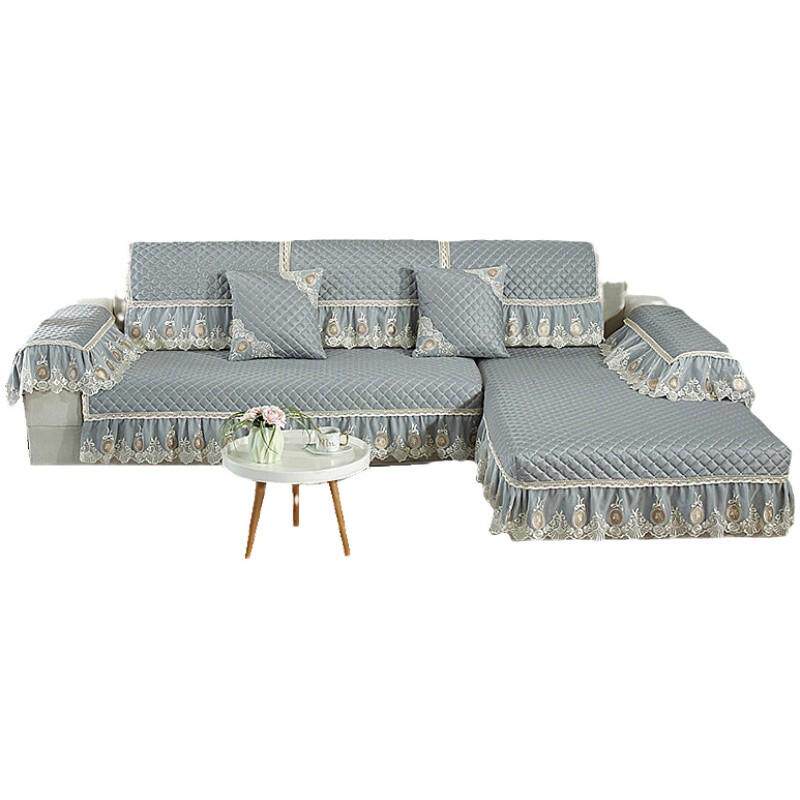 欧式高级沙发垫布艺防滑定做通用组合贵妃沙发万能简约套四季罩巾