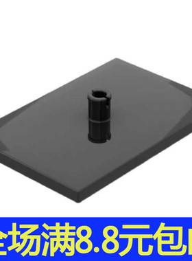 国产兼容 4025 15604积木基础配件4x6火车转向架平板 带插销D1025