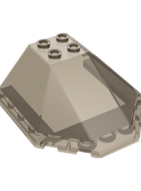 国产积木MOC零配件 兼容87606 适用35331 35332 6x6x2挡风座