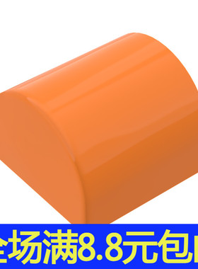 国产MOC 49307 光面弧形砖 小颗粒积木 中国国产DIY配件道具1x1