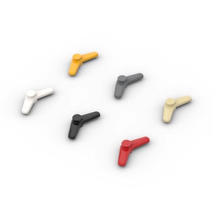 小颗粒积木MOC 25892 武器回旋镖人仔手持场景街景配零件DIY玩具