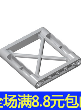 兼容国产64448 国产科技教育积木零件 1x6x5 支柱架 moc小颗粒