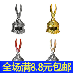 中古头盔第三方人仔配件骑士帽子军事士兵小颗粒拼插积木兼容国产