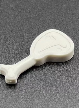 兼容 98372 人仔配件手持食物 6143319牛排T型骨头小颗粒配件