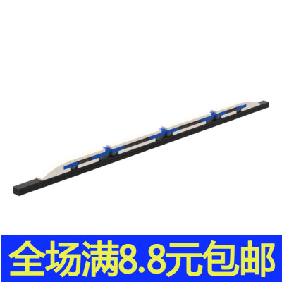 国产小颗粒积木迷你高铁列车模型拼装玩具 和谐号积木玩具摆件