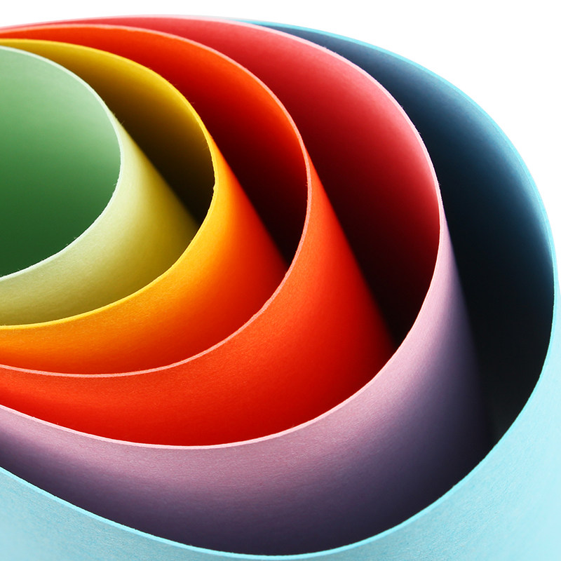 儿童手工纸彩色A4硬卡纸230克多色单色可选卡打印纯色纸贺卡材料