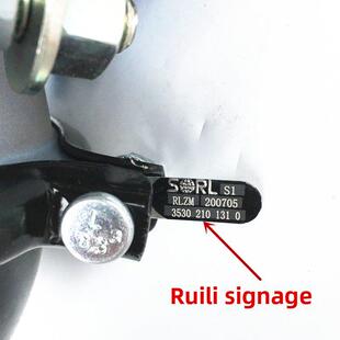 原装瑞立轴线车挂车刹车分泵济南挂车双分泵三线六桥板车刹车分泵